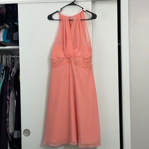 Coral, Knee length dress